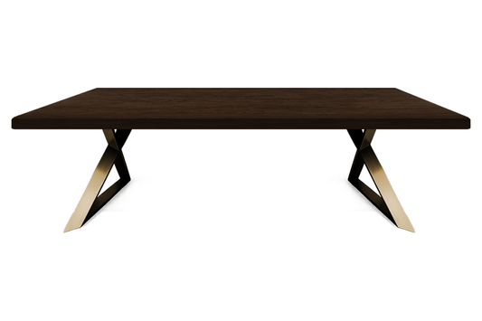 Kennedy Cross Leg Dining Table, Large