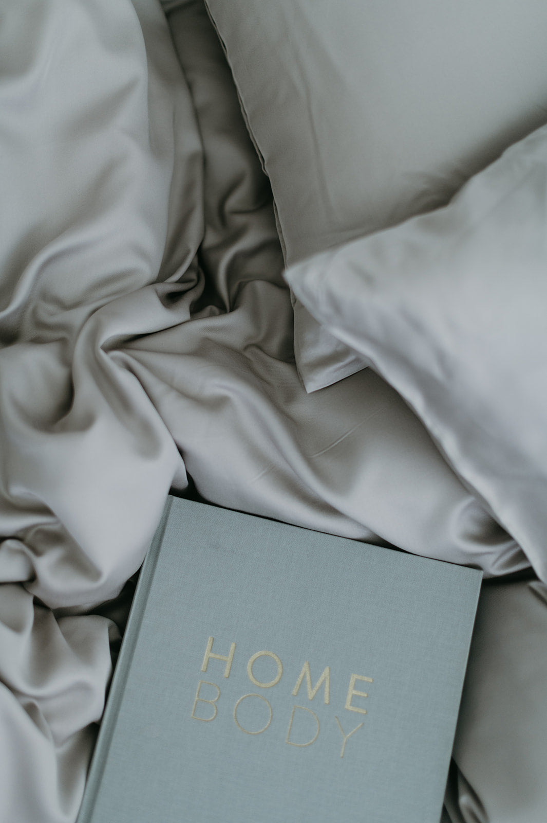 Bamboo Duvet Cover Manhattan silver