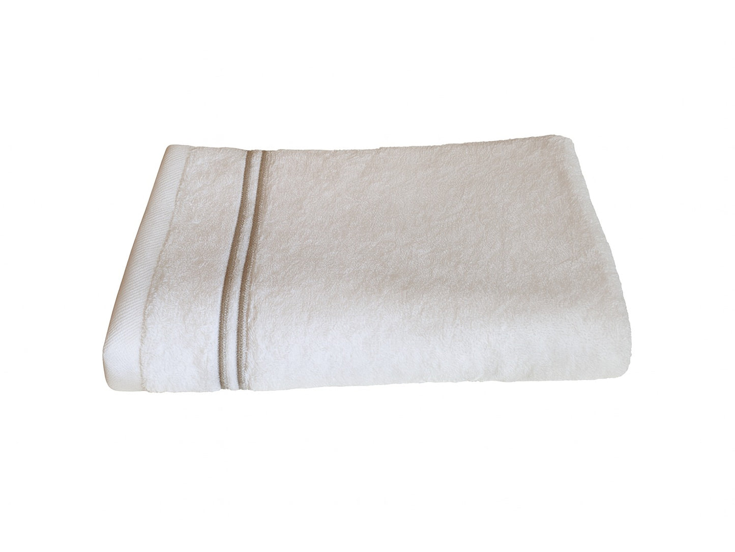 Cotton Bath Towel, Silver embroidery