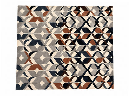 Hari Geometric Rug, Multi (L)