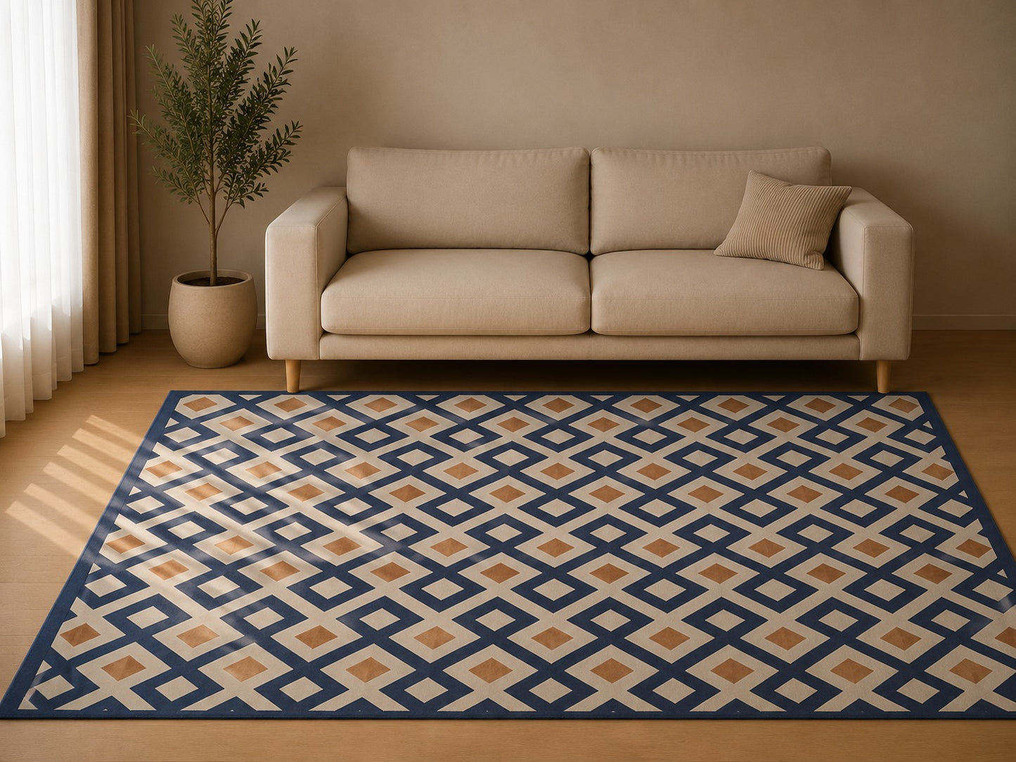 Montel Blue Rug (XL)