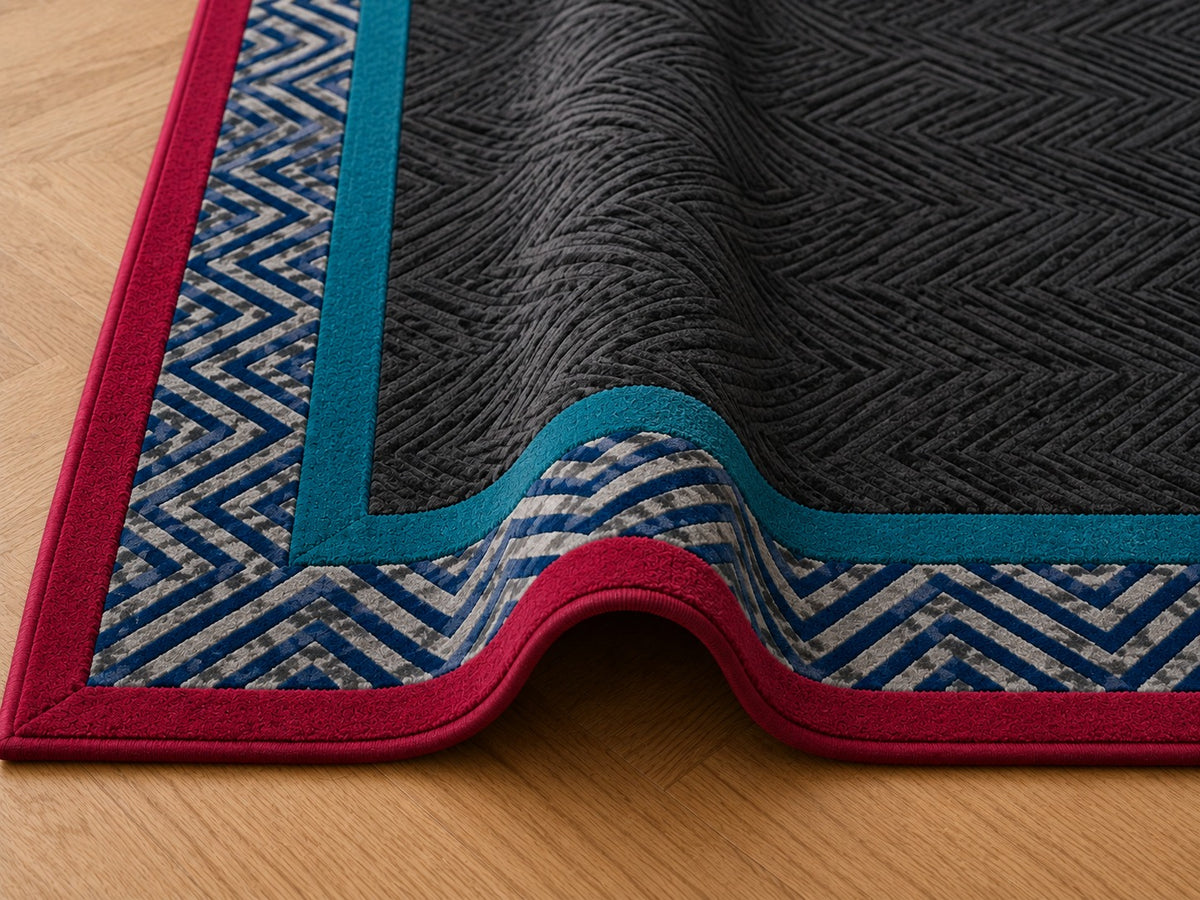 Midnight Forest Rug, (L)