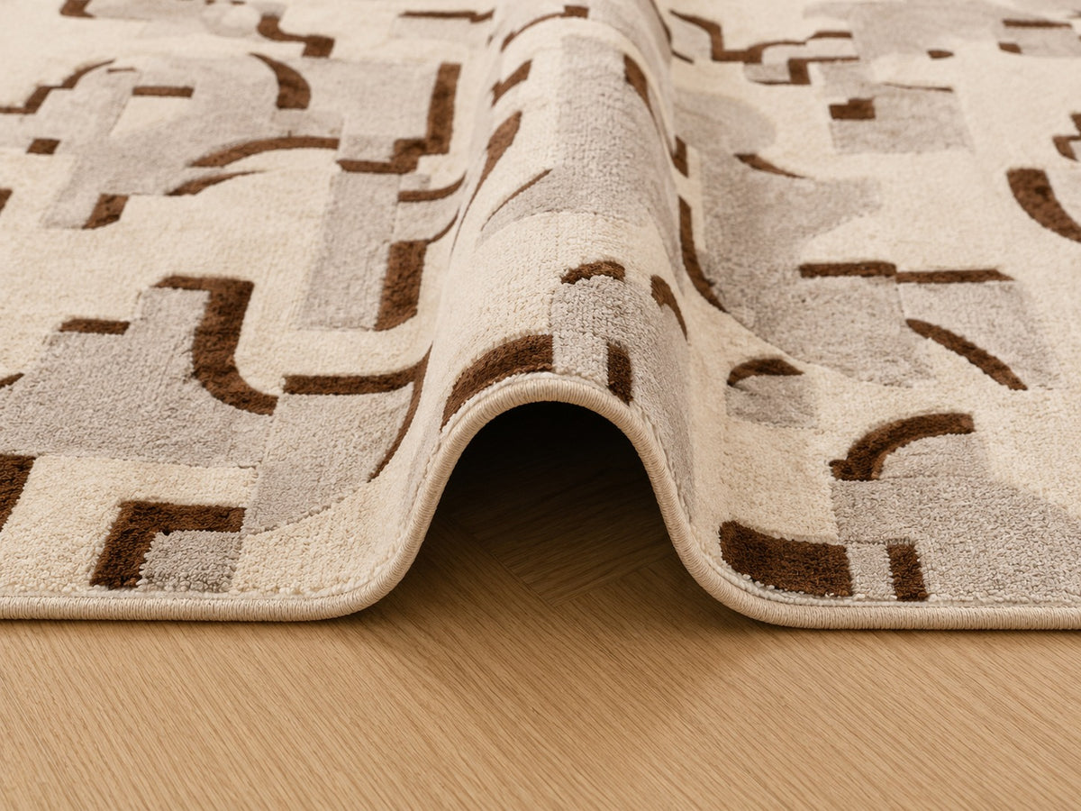 Napier Organic Rug Rust (L)