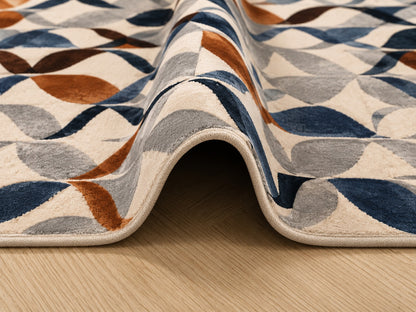 Hari Geometric Rug, Multi (L)