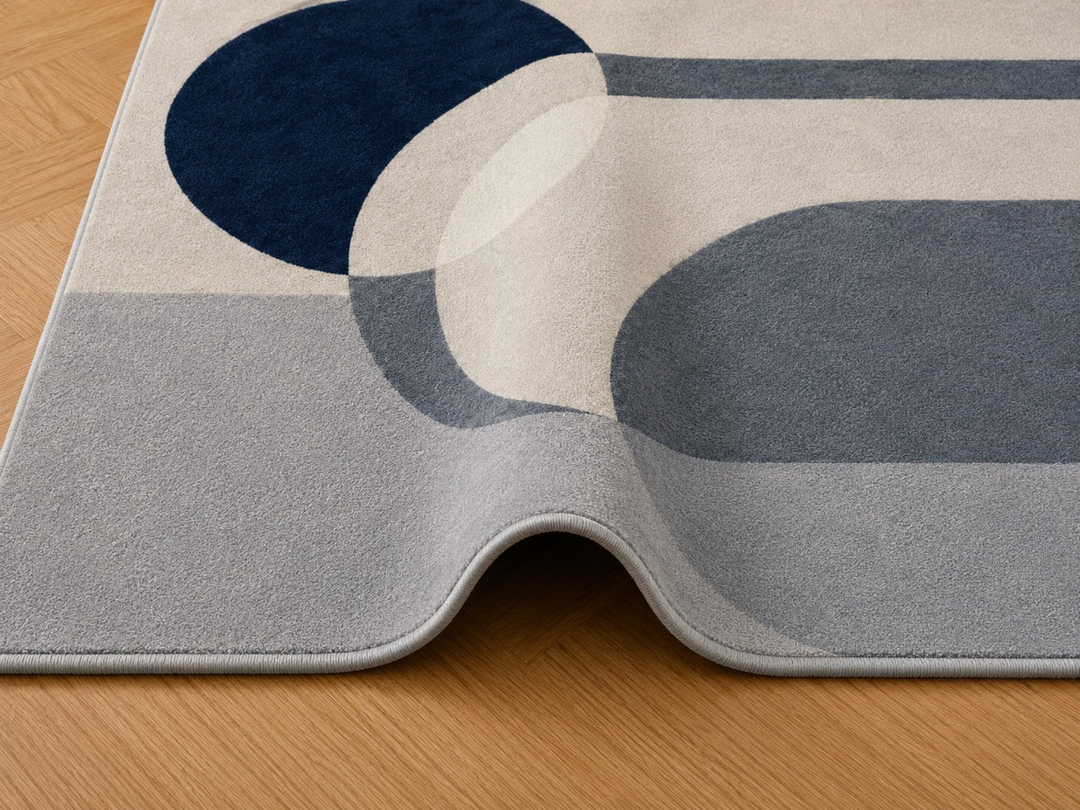 Coral Blue Rug (S)