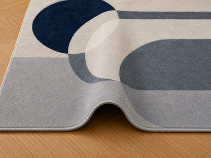 Coral Blue Rug (S)