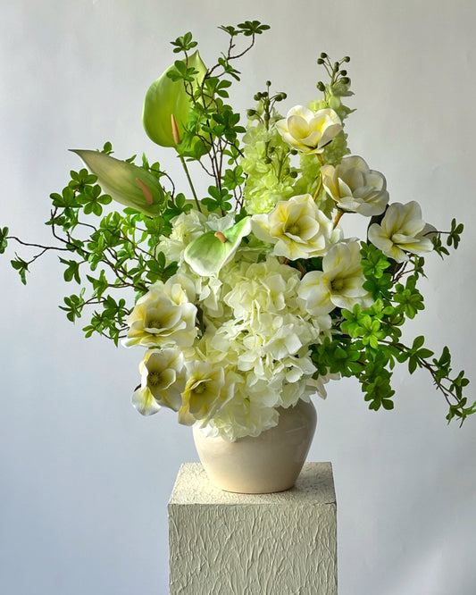 Subtle touch-flower arrangement