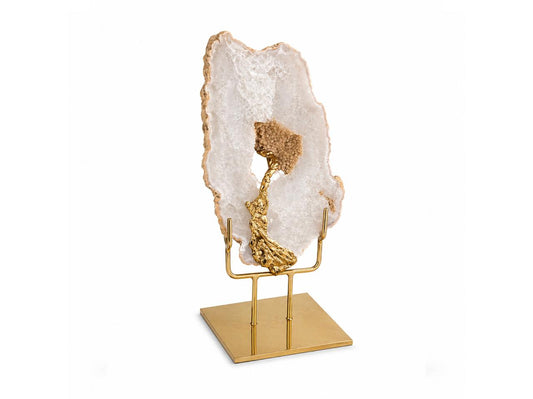Slice Agate Sculpture I
