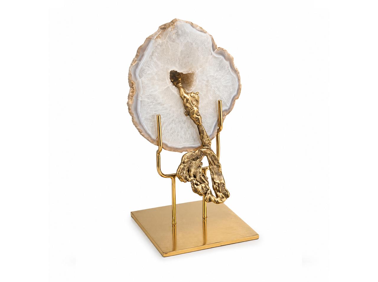 Slice Agate Sculpture II