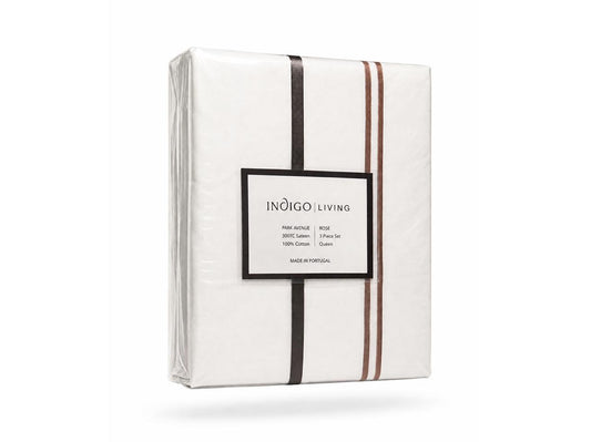 Park Avenue 3 Piece Bedding Set Rose