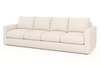 Basel 4 Seat Sofa, Dover Oat