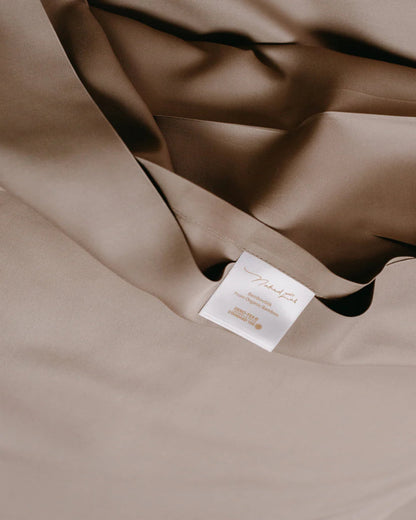 Bamboo Fitted Sheet Byron sand