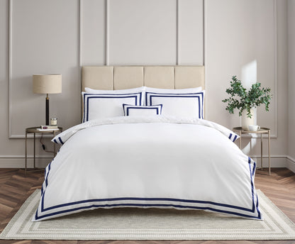 Malvern Double Duvet Set Navy