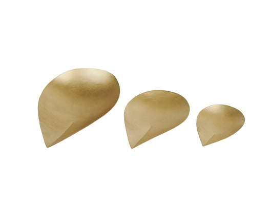 Crease Petal Platter Set of 3