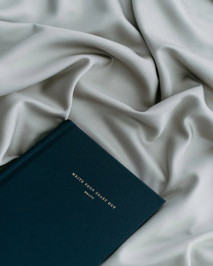 Bamboo Fitted Sheet Manhattan silver