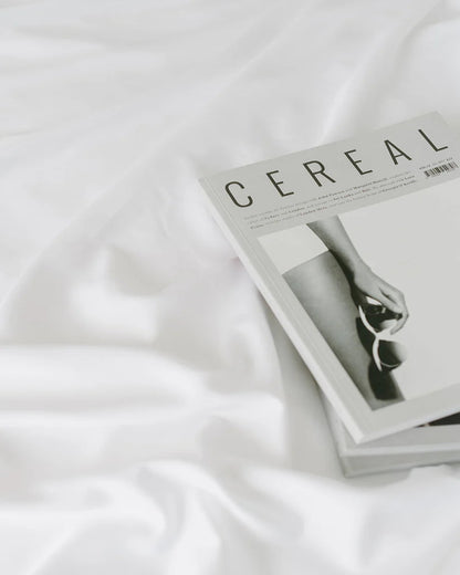 Bamboo Fitted Sheet Niseko snow