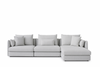 Paulo 3 Seat L Shape Right Sofa, Beige